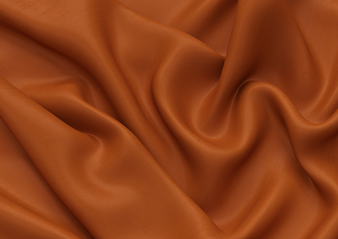 Shima Faux Silk, Rust - Roman Blind - Image 4